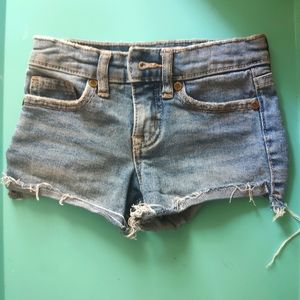 Sofia Jeans cutoff denim shorts girls sz 6
